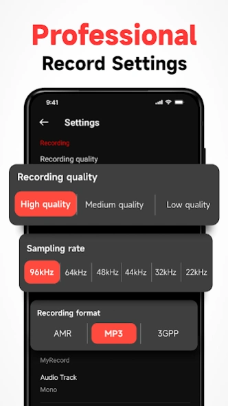 Voice Recorder & Voice Memos 1.3.2 Screenshot