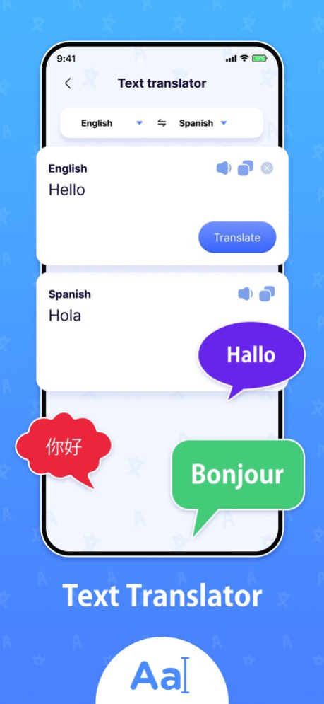 AI Translators: Voice & Text 1.3 Screenshot