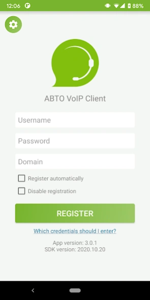 ABTO VoIP SIP Softphone 4.0.3 Screenshot