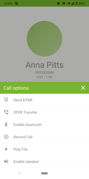 ABTO VoIP SIP Softphone 4.0.3 Screenshot