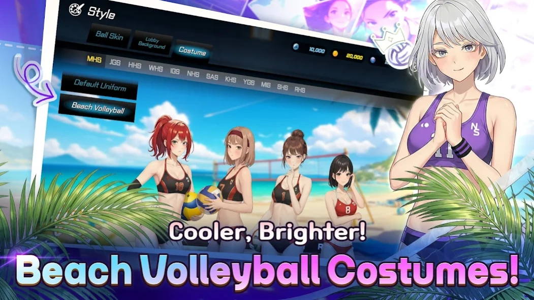 Volley Girls:High School Story 1.20.8 Screenshot