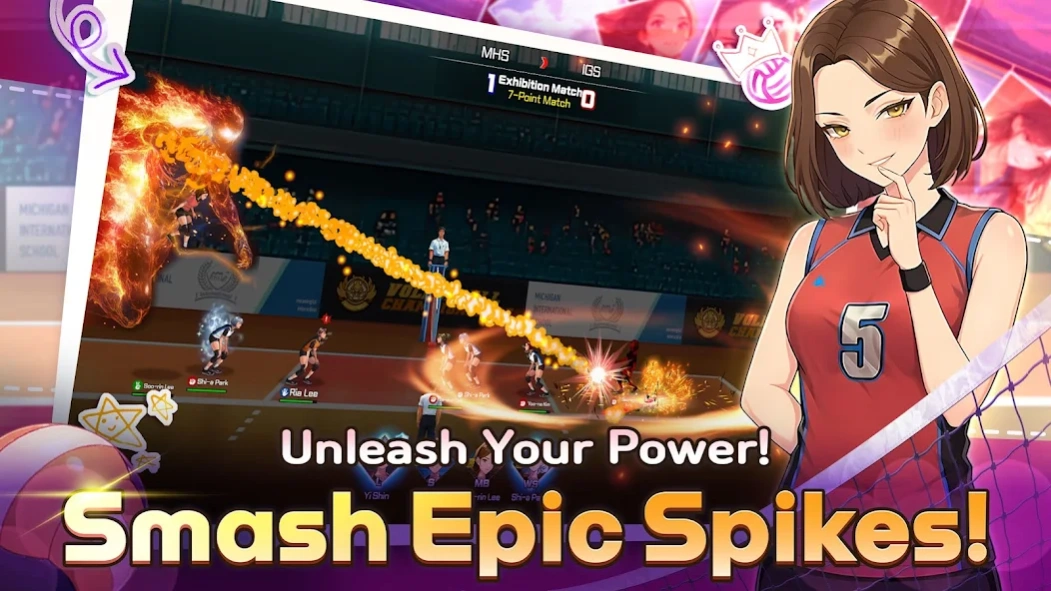 Volley Girls:High School Story 1.20.8 Screenshot
