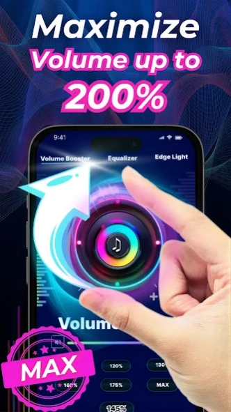 Volume Booster - Max Volume  Screenshot