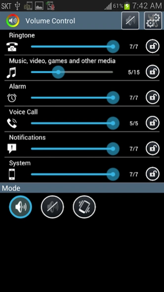 Volume Control - Volume Lock 1.0.1 Screenshot