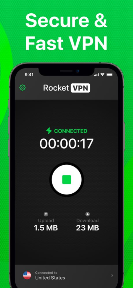VPN App · 2.1.0 Screenshot