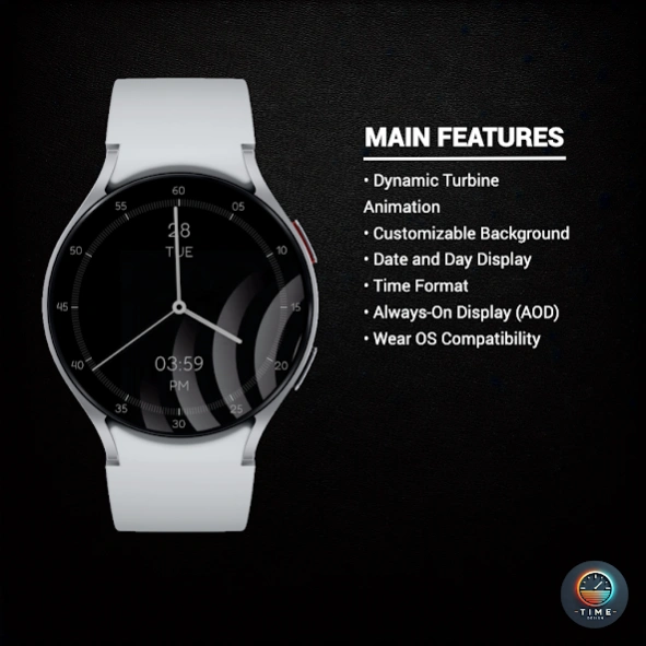 Vortex Time Watch Face  Screenshot