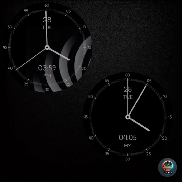Vortex Time Watch Face  Screenshot