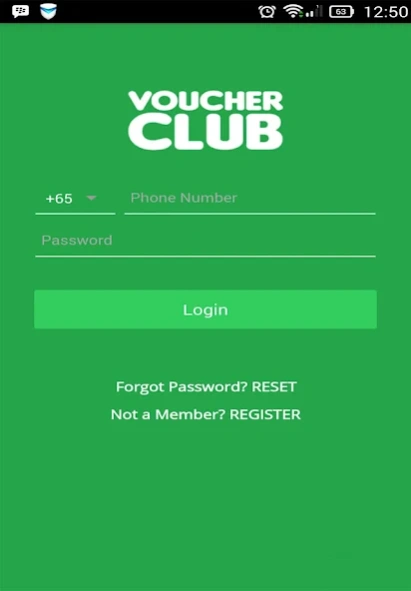 VoucherClub  Screenshot