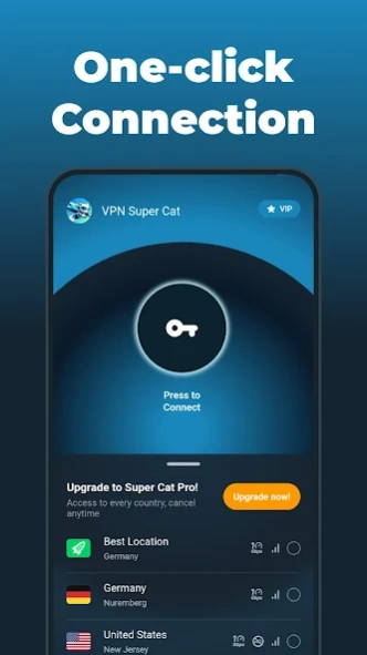 VPN Super Cat: Unlimited VPN  Screenshot