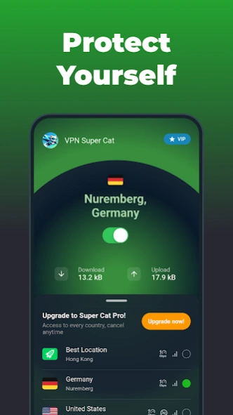 VPN Super Cat: Unlimited VPN  Screenshot