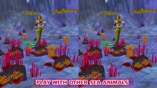VR Chase Little Flappy Underwater Mermaid Pro 1.0 Screenshot
