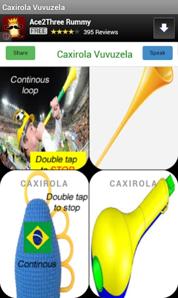 Vuvuzela Cricket Sound Horn  Screenshot