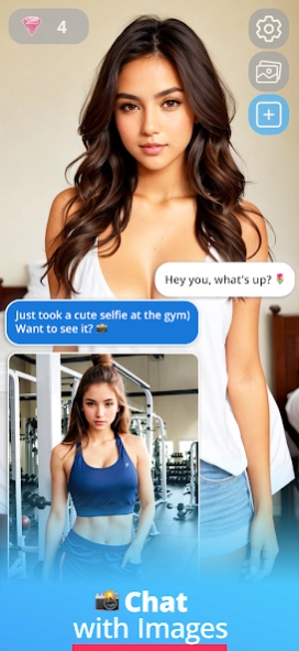 Sexy AI Girlfriend Chat Games 1.6 Screenshot