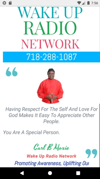 Wake Up Radio w/ Carl B. Moxie  Screenshot