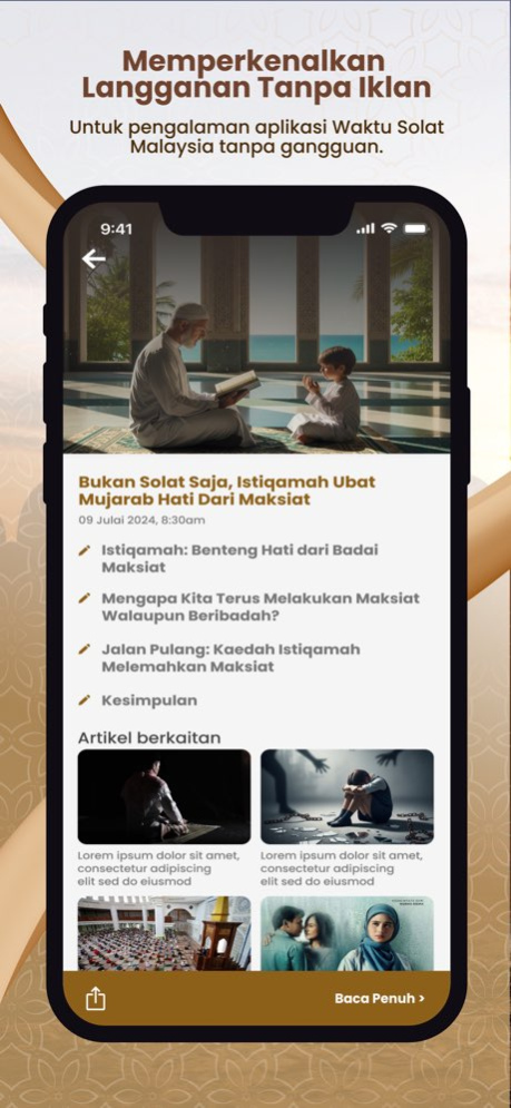 Waktu Solat Malaysia – Azan 1.8.4 Screenshot