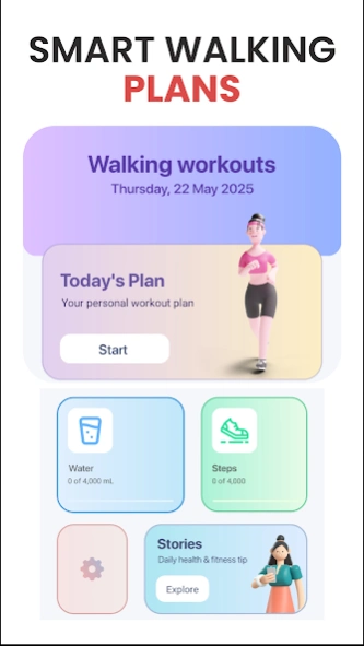 Walking app - Lose weight  Screenshot