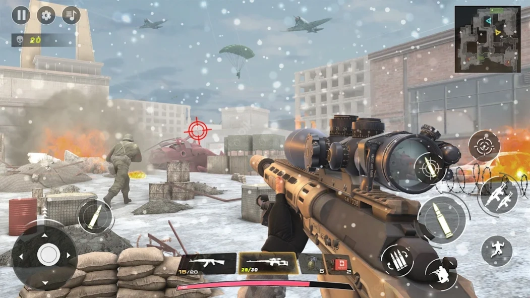 War Sniper Games: FPS Shooting  Screenshot