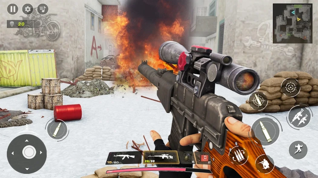 War Sniper Games: FPS Shooting  Screenshot