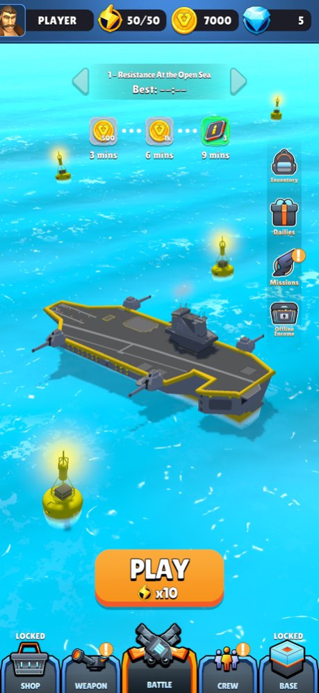 Warship Commander! 1.3 Screenshot