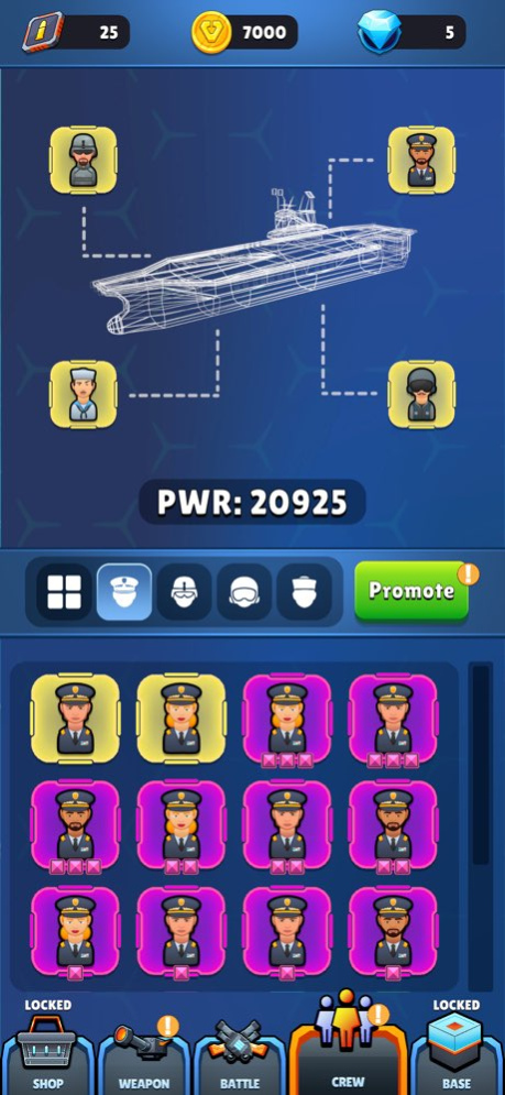 Warship Commander! 1.3 Screenshot
