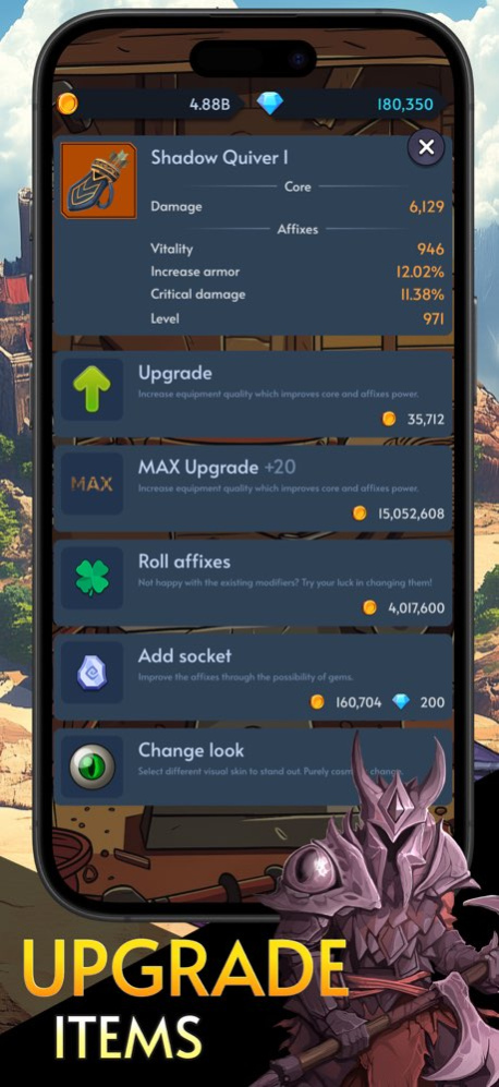 Warshovel: Idle RPG 1.0.504 Screenshot