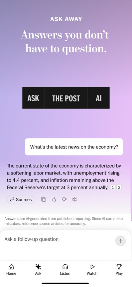 Washington Post: Breaking News 7.17.0 Screenshot