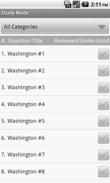 Washington Real Estate Exam Pr 1.5 Screenshot