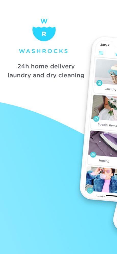 WASHROCKS - Laundry delivery 4.0.0 Screenshot