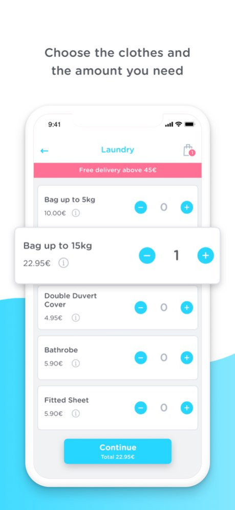 WASHROCKS - Laundry delivery 4.0.0 Screenshot