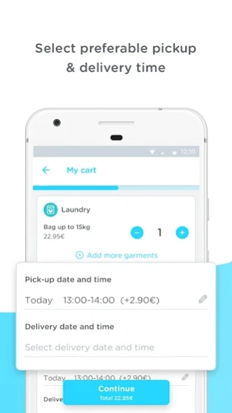 WASHROCKS - Laundry App  Screenshot