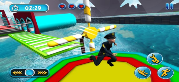 Water Obstacle Course Runner  Screenshot