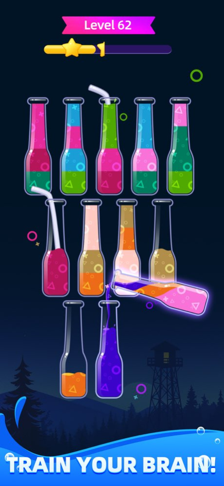 Water Sort: Offline Color Game 1.2.1 Screenshot