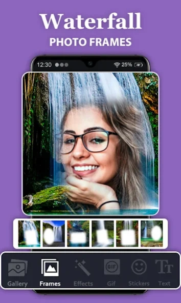 Waterfall Photo Frames - HD Ba 1.08 Screenshot
