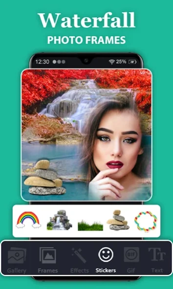 Waterfall Photo Frames - HD Ba 1.08 Screenshot