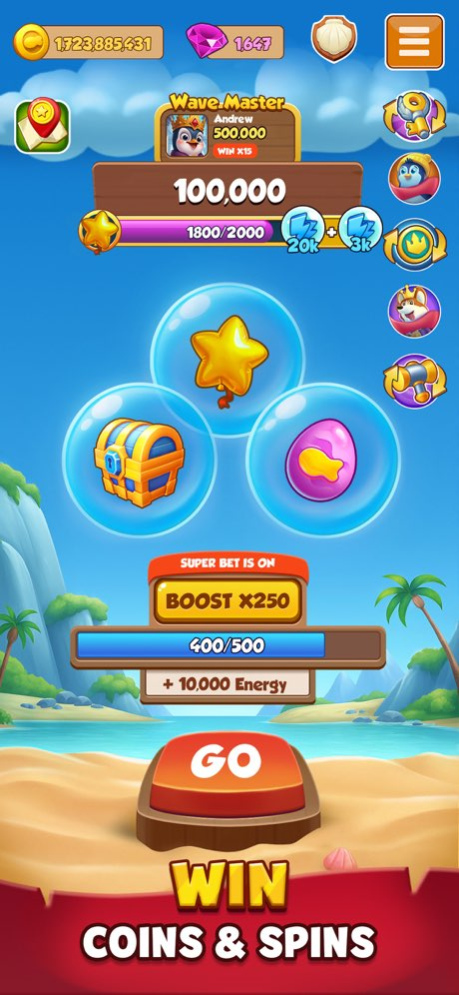 Wave Master - Coin Adventures 0.37.0 Screenshot