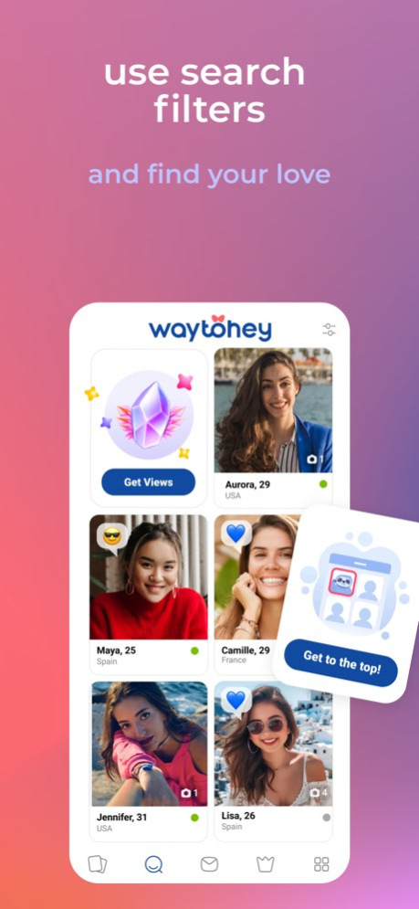 WayToHey: Foreign Dating 3.19.1 Screenshot