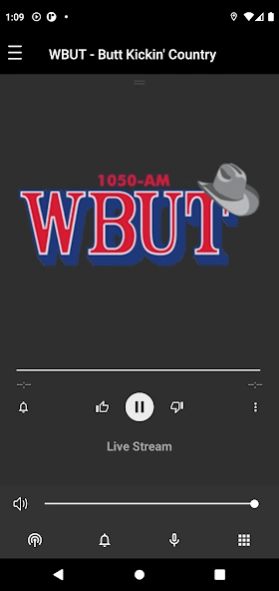 WBUT 1050-AM 97.3-FM 11.0.17 Screenshot