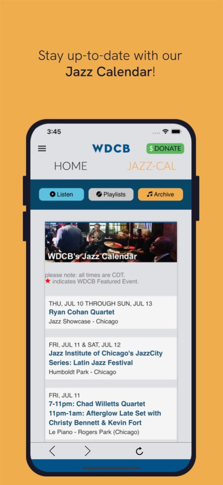 WDCB Public Radio 12.0.6 Screenshot
