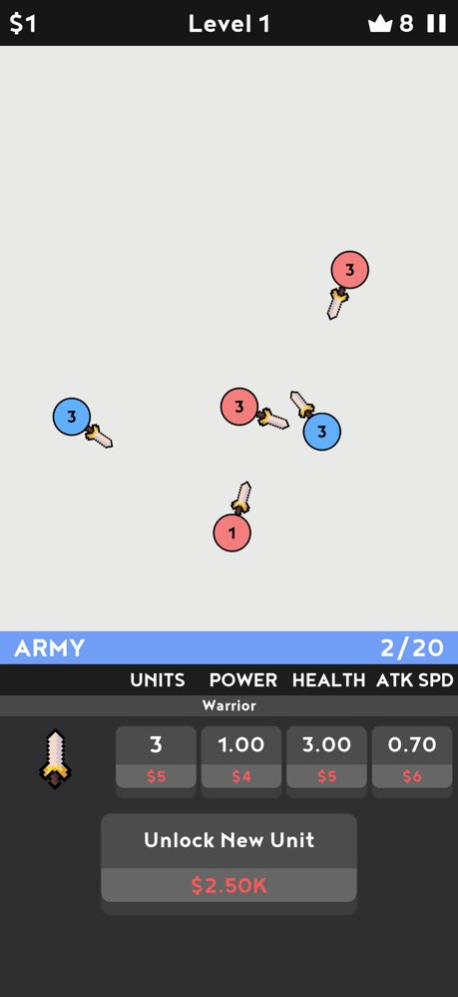 Weapon Warriors  Screenshot