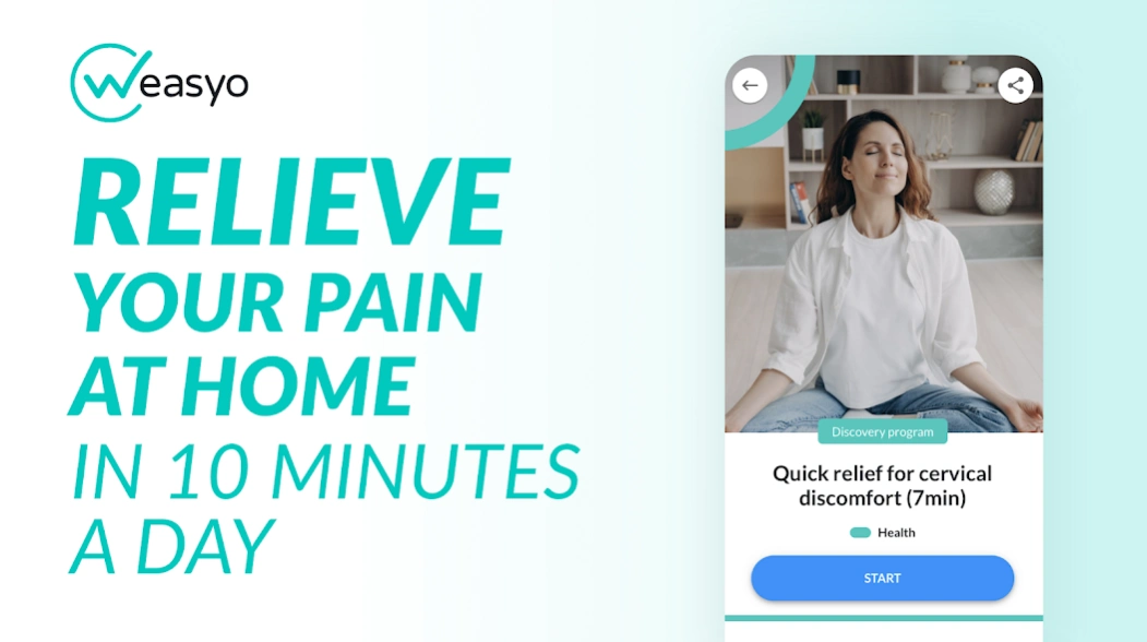 Weasyo: back pain & pt therapy 1.9.2 Screenshot