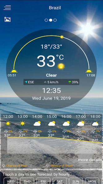 Weather Forecast 2023 - Radar 1.22.12 Screenshot