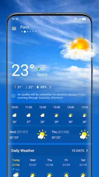 Live Weather & Radar, Alerts 1.7.3 Screenshot