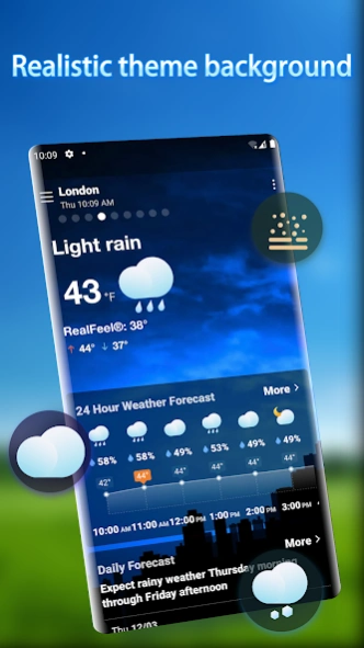 Local Weather Alerts - Widget 1.7.2 Screenshot