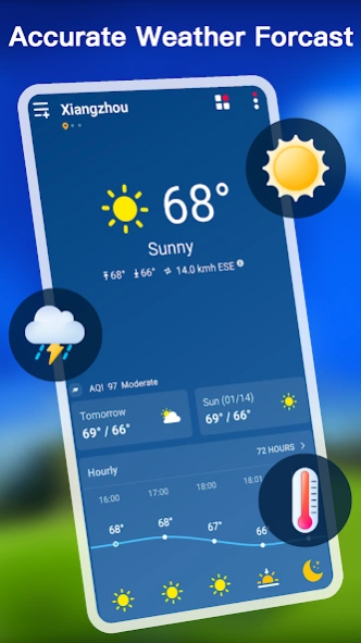 Weather - Accurate Weather App 1.7.1 Screenshot