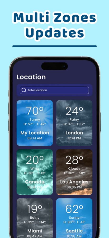 Local Weather & Forecast 10.0 Screenshot