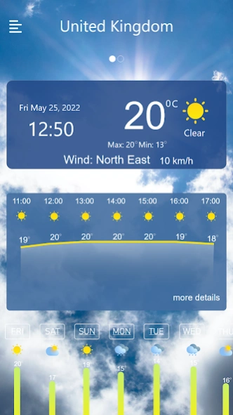 Weather Updates & Forecast  Screenshot