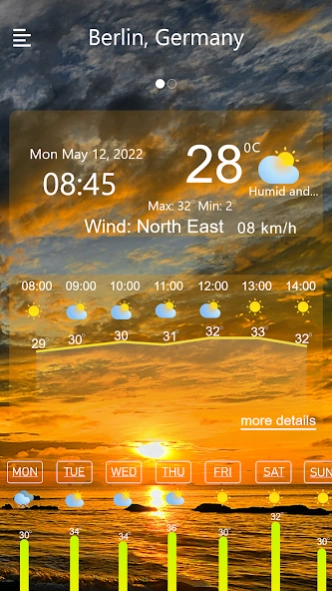 Weather Updates & Forecast  Screenshot