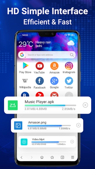 Web Browser - Fast & Privacy 3.0.3 Screenshot