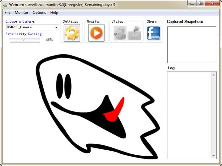 Webcam Surveillance Standard 2.2 Screenshot