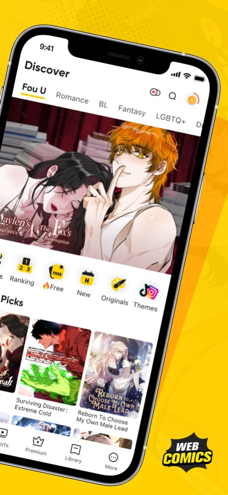 WebComics - Webtoon, Manga 3.9.51 Screenshot